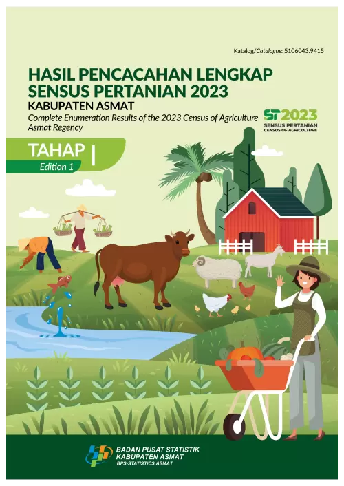 Hasil Pencacahan Lengkap Sensus Pertanian 2023 - Tahap I Kabupaten Asmat 